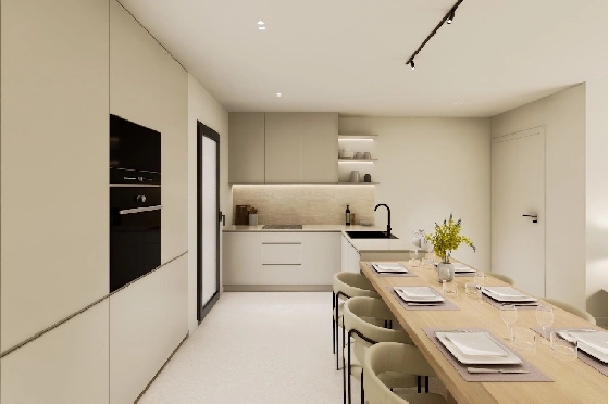 Erdgeschoss Apartment in Los Alcazares zu verkaufen, Espace de vie 101 m², Zustand Erstbezug, 3 Chambres &agrave; coucher, 2 Badezimmer, Pool, ref.: HA-LAN-451-A01-4