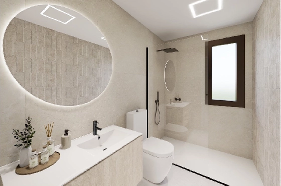 Penthouse Apartment in Los Alcazares zu verkaufen, Espace de vie 145 m², Zustand Erstbezug, 3 Chambres &agrave; coucher, 2 Badezimmer, Pool, ref.: HA-LAN-451-A02-10