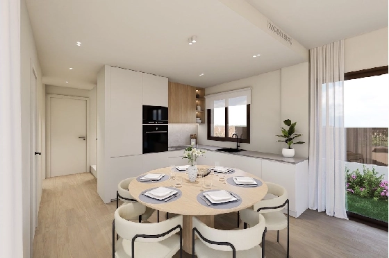 Villa in Los Alcazares zu verkaufen, Espace de vie 129 m², Zustand Erstbezug, Terrain 202 m², 3 Chambres &agrave; coucher, 2 Badezimmer, Pool, ref.: HA-LAN-451-E01-4