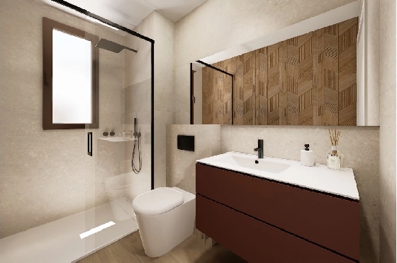 Villa in Los Alcazares zu verkaufen, Espace de vie 129 m², Zustand Erstbezug, Terrain 202 m², 3 Chambres &agrave; coucher, 2 Badezimmer, Pool, ref.: HA-LAN-451-E01-8