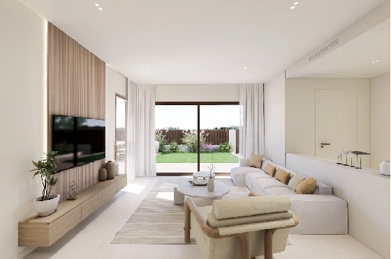 Villa in Los Alcazares zu verkaufen, Espace de vie 197 m², Zustand Erstbezug, Terrain 356 m², 3 Chambres &agrave; coucher, 3 Badezimmer, Pool, ref.: HA-LAN-451-E03-4