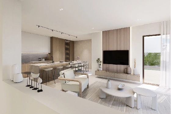 Villa in Los Alcazares zu verkaufen, Espace de vie 197 m², Zustand Erstbezug, Terrain 356 m², 3 Chambres &agrave; coucher, 3 Badezimmer, Pool, ref.: HA-LAN-451-E03-6