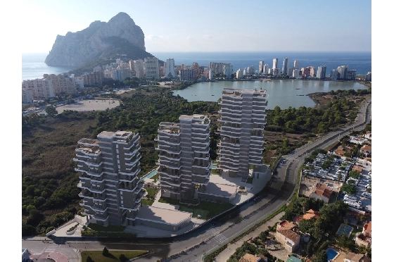 Etagen Apartment in Calpe zu verkaufen, Espace de vie 116 m², Zustand Erstbezug, + fussboden, Klimaanlage, 2 Chambres &agrave; coucher, 2 Badezimmer, Pool, ref.: HA-CAN-160-A01-5