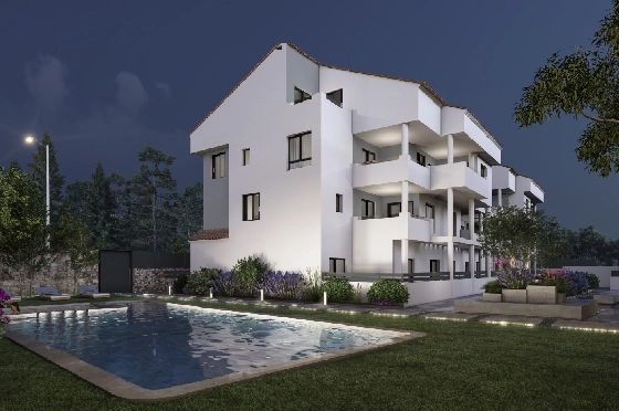 Apartment in Javea zu verkaufen, Espace de vie 88 m², Klimaanlage, Terrain 22 m², 2 Chambres &agrave; coucher, 2 Badezimmer, Pool, ref.: IV-P3-6-16