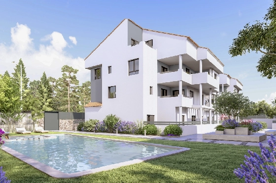 Apartment in Javea zu verkaufen, Espace de vie 88 m², Klimaanlage, Terrain 22 m², 2 Chambres &agrave; coucher, 2 Badezimmer, Pool, ref.: IV-P3-6-2