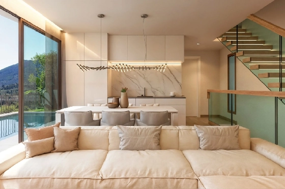 Villa in Alcalali zu verkaufen, Espace de vie 165 m², Baujahr 2026, Zustand Erstbezug, + KLIMA, Klimaanlage, Terrain 300 m², 3 Chambres &agrave; coucher, 2 Badezimmer, Pool, ref.: RG-0926-8