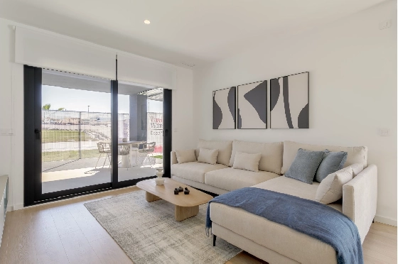 Apartment in Torrevieja(La Mata, Torrevieja, Costa Blanca) zu verkaufen, Espace de vie 65 m², Terrain 92 m², 2 Chambres &agrave; coucher, 2 Badezimmer, Pool, ref.: TW-EDEN-BEACH-12-8