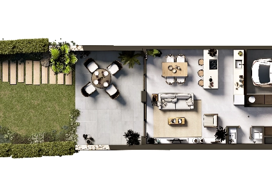 Stadthaus in Arta zu verkaufen, Espace de vie 151 m², Terrain 235 m², 3 Chambres &agrave; coucher, 3 Badezimmer, Pool, ref.: TW-AURA,-ARTà-25