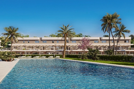 Apartment in Monforte Del Cid(Alenda Golf) zu verkaufen, Espace de vie 81 m², Terrain 162 m², 2 Chambres &agrave; coucher, 2 Badezimmer, Pool, ref.: TW-ALLURE-2-3