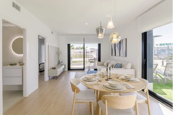Penthouse Apartment in Torrevieja(La Mata, Torrevieja, Costa Blanca) zu verkaufen, Espace de vie 96 m², Terrain 262 m², 3 Chambres &agrave; coucher, 2 Badezimmer, Pool, ref.: TW-EDEN-BEACH-52-10