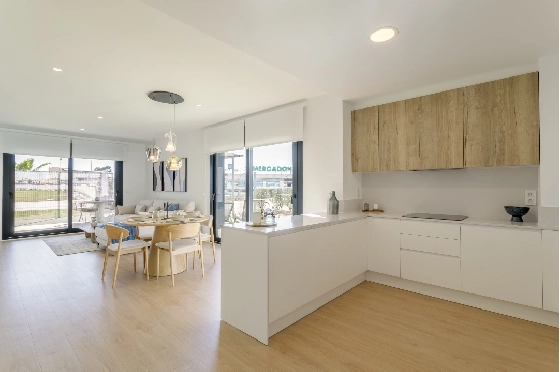 Penthouse Apartment in Torrevieja(La Mata, Torrevieja, Costa Blanca) zu verkaufen, Espace de vie 96 m², Terrain 262 m², 3 Chambres &agrave; coucher, 2 Badezimmer, Pool, ref.: TW-EDEN-BEACH-52-13