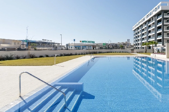 Penthouse Apartment in Torrevieja(La Mata, Torrevieja, Costa Blanca) zu verkaufen, Espace de vie 96 m², Terrain 262 m², 3 Chambres &agrave; coucher, 2 Badezimmer, Pool, ref.: TW-EDEN-BEACH-52-3