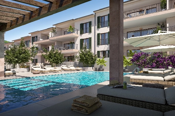 Apartment in Capdepera(Oliu) zu verkaufen, Espace de vie 89 m², Terrain 127 m², 2 Chambres &agrave; coucher, 2 Badezimmer, Pool, ref.: TW-OLIU,-CAPDEPERA-9