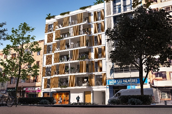 Apartment in Palma De Mallorca zu verkaufen, Espace de vie 105 m², Terrain 114 m², 3 Chambres &agrave; coucher, 2 Badezimmer, ref.: TW-COR-39,-PALMA-15
