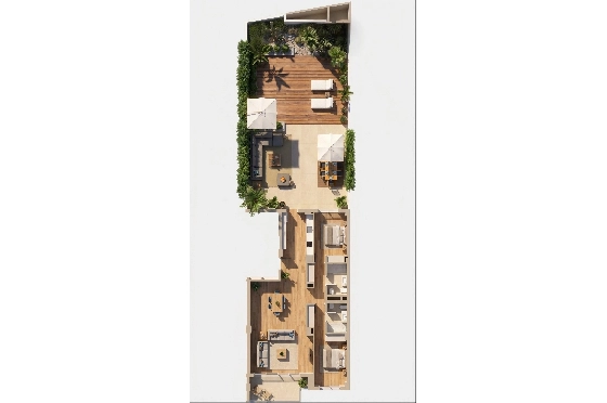 Apartment in Palma De Mallorca zu verkaufen, Espace de vie 105 m², Terrain 114 m², 3 Chambres &agrave; coucher, 2 Badezimmer, ref.: TW-COR-39,-PALMA-22