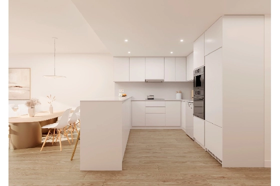 Apartment in Cartagena(La Manga, Murcia, Costa Blanca) zu verkaufen, Espace de vie 102 m², Terrain 227 m², 3 Chambres &agrave; coucher, 2 Badezimmer, Pool, ref.: TW-SIENA,-LA-MANGA-12