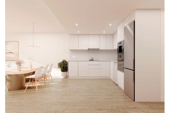 Apartment in Cartagena(La Manga, Murcia, Costa Blanca) zu verkaufen, Espace de vie 102 m², Terrain 227 m², 3 Chambres &agrave; coucher, 2 Badezimmer, Pool, ref.: TW-SIENA,-LA-MANGA-13