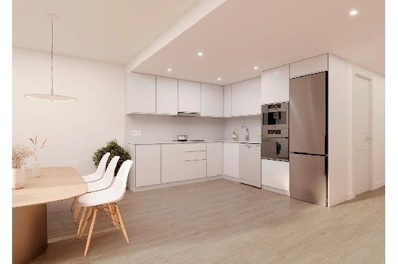 Apartment in Cartagena(La Manga, Murcia, Costa Blanca) zu verkaufen, Espace de vie 102 m², Terrain 227 m², 3 Chambres &agrave; coucher, 2 Badezimmer, Pool, ref.: TW-SIENA,-LA-MANGA-14