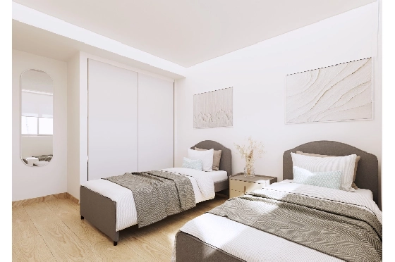 Apartment in Cartagena(La Manga, Murcia, Costa Blanca) zu verkaufen, Espace de vie 102 m², Terrain 227 m², 3 Chambres &agrave; coucher, 2 Badezimmer, Pool, ref.: TW-SIENA,-LA-MANGA-17