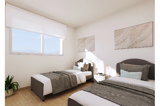 Apartment in Cartagena(La Manga, Murcia, Costa Blanca) zu verkaufen, Espace de vie 102 m², Terrain 227 m², 3 Chambres &agrave; coucher, 2 Badezimmer, Pool, ref.: TW-SIENA,-LA-MANGA-18