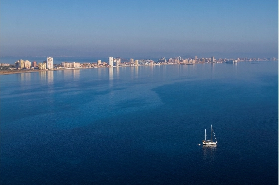 Apartment in Cartagena(La Manga, Murcia, Costa Blanca) zu verkaufen, Espace de vie 102 m², Terrain 227 m², 3 Chambres &agrave; coucher, 2 Badezimmer, Pool, ref.: TW-SIENA,-LA-MANGA-28
