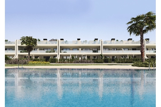 Apartment in Cartagena(La Manga, Murcia, Costa Blanca) zu verkaufen, Espace de vie 102 m², Terrain 227 m², 3 Chambres &agrave; coucher, 2 Badezimmer, Pool, ref.: TW-SIENA,-LA-MANGA-3