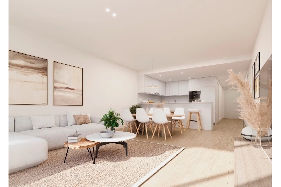 Apartment in Cartagena(La Manga, Murcia, Costa Blanca) zu verkaufen, Espace de vie 102 m², Terrain 227 m², 3 Chambres &agrave; coucher, 2 Badezimmer, Pool, ref.: TW-SIENA,-LA-MANGA-8