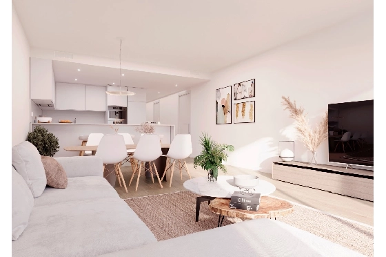 Apartment in Cartagena(La Manga, Murcia, Costa Blanca) zu verkaufen, Espace de vie 102 m², Terrain 227 m², 3 Chambres &agrave; coucher, 2 Badezimmer, Pool, ref.: TW-SIENA,-LA-MANGA-9