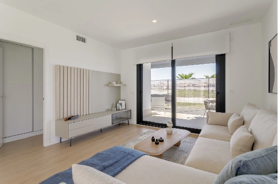 Apartment in Torrevieja(La Mata, Torrevieja, Costa Blanca) zu verkaufen, Espace de vie 65 m², Terrain 115 m², 2 Chambres &agrave; coucher, 2 Badezimmer, Pool, ref.: TW-EDEN-BEACH-2-10