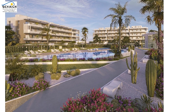 Etagen Apartment in Torrevieja zu verkaufen, Wohnfläche 102 m², Zustand Erstbezug, 2 Schlafzimmer, 2 Badezimmer, Pool, ref.: HA-TON-290-A01-1