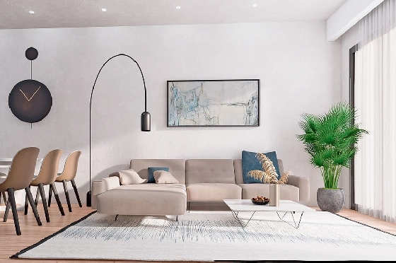 Erdgeschoss Apartment in Torrevieja zu verkaufen, Espace de vie 131 m², Zustand Erstbezug, 2 Chambres &agrave; coucher, 2 Badezimmer, Pool, ref.: HA-TON-221-A01-14