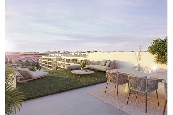 Penthouse Apartment in Torrevieja zu verkaufen, Espace de vie 156 m², Zustand Erstbezug, 2 Chambres &agrave; coucher, 2 Badezimmer, Pool, ref.: HA-TON-290-A03-12