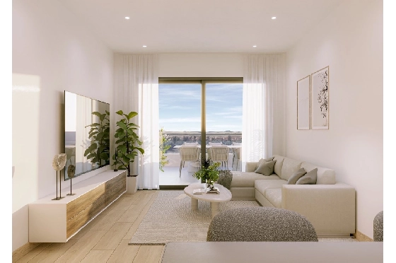 Penthouse Apartment in Torrevieja zu verkaufen, Espace de vie 156 m², Zustand Erstbezug, 2 Chambres &agrave; coucher, 2 Badezimmer, Pool, ref.: HA-TON-290-A03-7
