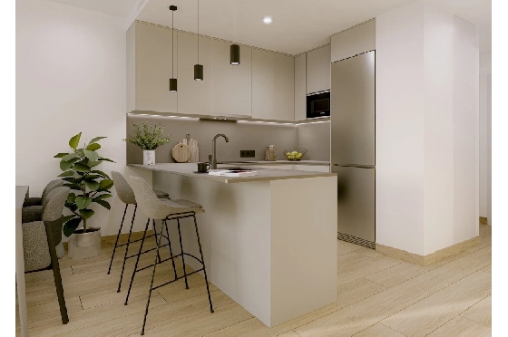 Penthouse Apartment in Torrevieja zu verkaufen, Espace de vie 156 m², Zustand Erstbezug, 2 Chambres &agrave; coucher, 2 Badezimmer, Pool, ref.: HA-TON-290-A03-8