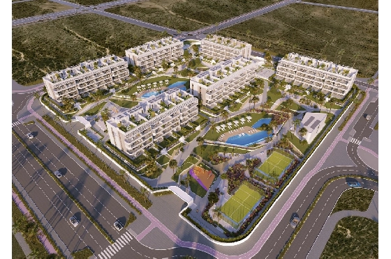 Etagen Apartment in Torrevieja zu verkaufen, Espace de vie 131 m², Zustand Erstbezug, 3 Chambres &agrave; coucher, 2 Badezimmer, Pool, ref.: HA-TON-290-A02-14