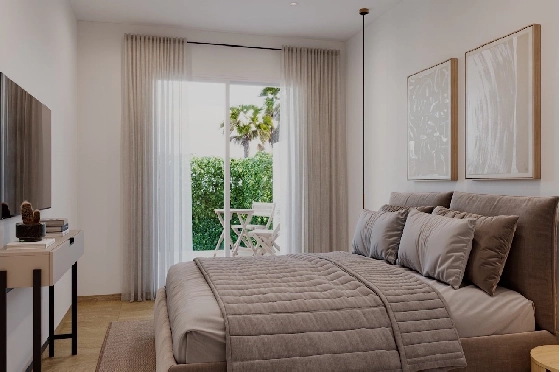 Erdgeschoss Apartment in Algorfa zu verkaufen, Espace de vie 162 m², Zustand Erstbezug, Klimaanlage, 3 Chambres &agrave; coucher, 2 Badezimmer, Pool, ref.: HA-ARN-116-A02-6