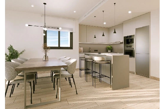 Penthouse Apartment in Torrevieja zu verkaufen, Espace de vie 193 m², Zustand Erstbezug, 3 Chambres &agrave; coucher, 2 Badezimmer, Pool, ref.: HA-TON-290-A04-8