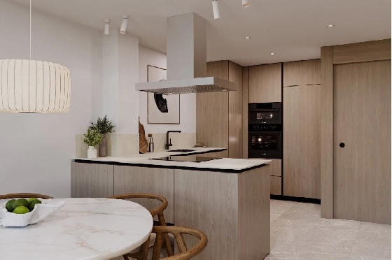 Doppelhaushälfte in Algorfa zu verkaufen, Espace de vie 167 m², Zustand Erstbezug, Klimaanlage, Terrain 294 m², 3 Chambres &agrave; coucher, 2 Badezimmer, Pool, ref.: HA-ARN-116-D01-4
