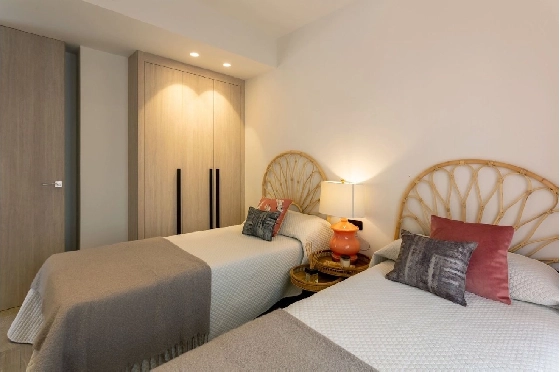 Doppelhaushälfte in Algorfa zu verkaufen, Espace de vie 200 m², Zustand Erstbezug, Klimaanlage, Terrain 450 m², 3 Chambres &agrave; coucher, 2 Badezimmer, Pool, ref.: HA-ARN-115-D01-16