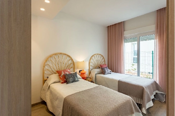 Doppelhaushälfte in Algorfa zu verkaufen, Espace de vie 200 m², Zustand Erstbezug, Klimaanlage, Terrain 450 m², 3 Chambres &agrave; coucher, 2 Badezimmer, Pool, ref.: HA-ARN-115-D01-17