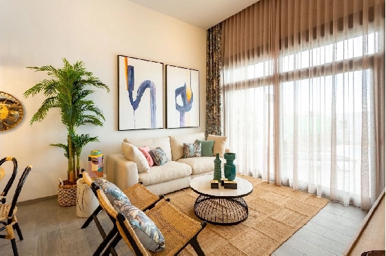 Doppelhaushälfte in Algorfa zu verkaufen, Espace de vie 200 m², Zustand Erstbezug, Klimaanlage, Terrain 450 m², 3 Chambres &agrave; coucher, 2 Badezimmer, Pool, ref.: HA-ARN-115-D01-5