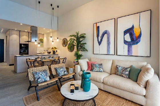 Doppelhaushälfte in Algorfa zu verkaufen, Espace de vie 200 m², Zustand Erstbezug, Klimaanlage, Terrain 450 m², 3 Chambres &agrave; coucher, 2 Badezimmer, Pool, ref.: HA-ARN-115-D01-6