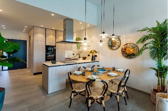 Doppelhaushälfte in Algorfa zu verkaufen, Espace de vie 200 m², Zustand Erstbezug, Klimaanlage, Terrain 450 m², 3 Chambres &agrave; coucher, 2 Badezimmer, Pool, ref.: HA-ARN-115-D01-8