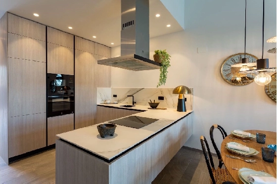 Doppelhaushälfte in Algorfa zu verkaufen, Espace de vie 200 m², Zustand Erstbezug, Klimaanlage, Terrain 450 m², 3 Chambres &agrave; coucher, 2 Badezimmer, Pool, ref.: HA-ARN-115-D01-9