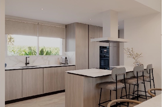 Villa in Algorfa zu verkaufen, Espace de vie 298 m², Zustand Erstbezug, Klimaanlage, Terrain 442 m², 4 Chambres &agrave; coucher, 3 Badezimmer, Pool, ref.: HA-ARN-116-E01-4