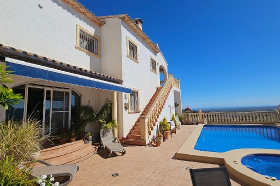 Villa in Pego zu verkaufen, Espace de vie 312 m², Baujahr 2005, Klimaanlage, Terrain 1027 m², 5 Chambres &agrave; coucher, 5 Badezimmer, Pool, ref.: O-V98114-1