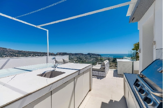 Villa in Moraira zu verkaufen, Espace de vie 370 m², Baujahr 2022, Klimaanlage, Terrain 813 m², 4 Chambres &agrave; coucher, 4 Badezimmer, Pool, ref.: AM-12683DR-13