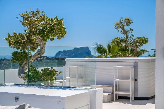 Villa in Moraira zu verkaufen, Espace de vie 370 m², Baujahr 2022, Klimaanlage, Terrain 813 m², 4 Chambres &agrave; coucher, 4 Badezimmer, Pool, ref.: AM-12683DR-14