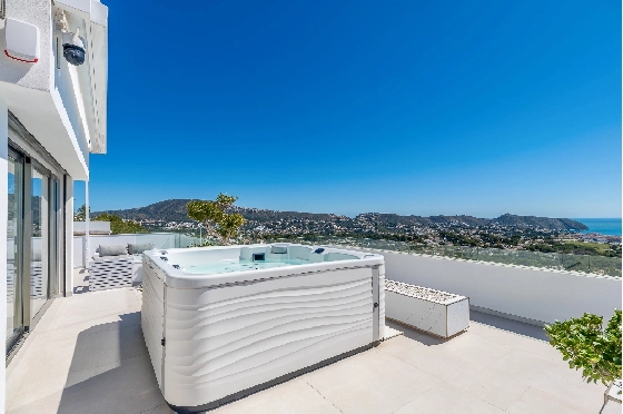 Villa in Moraira zu verkaufen, Espace de vie 370 m², Baujahr 2022, Klimaanlage, Terrain 813 m², 4 Chambres &agrave; coucher, 4 Badezimmer, Pool, ref.: AM-12683DR-18