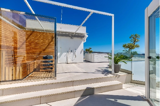 Villa in Moraira zu verkaufen, Espace de vie 370 m², Baujahr 2022, Klimaanlage, Terrain 813 m², 4 Chambres &agrave; coucher, 4 Badezimmer, Pool, ref.: AM-12683DR-23